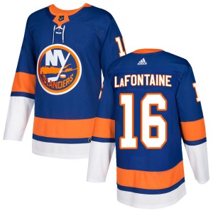 Adult Authentic New York Islanders Pat LaFontaine Royal Home Official Adidas Jersey