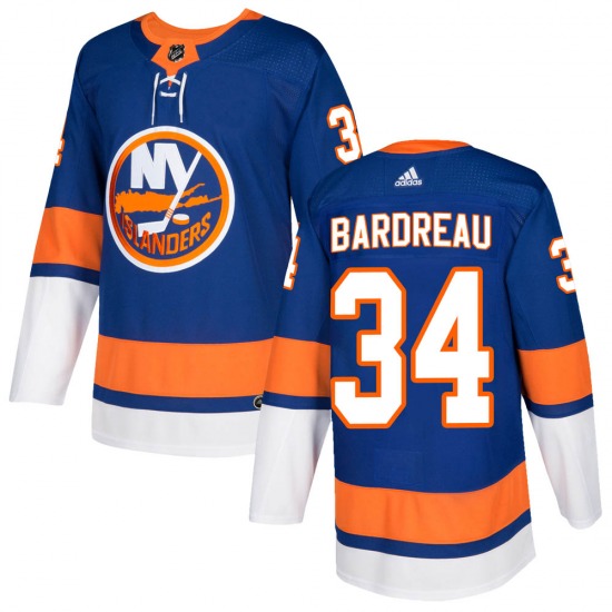 Youth Authentic New York Islanders Cole Bardreau Royal Home Official Adidas Jersey