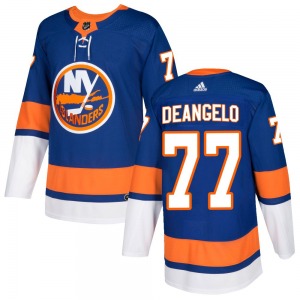 Youth Authentic New York Islanders Tony DeAngelo Royal Home Official Adidas Jersey