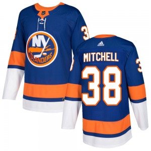Youth Authentic New York Islanders Travis Mitchell Royal Home Official Adidas Jersey