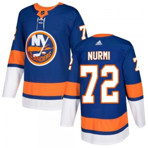 Youth Authentic New York Islanders Jesse Nurmi Royal Home Official Adidas Jersey