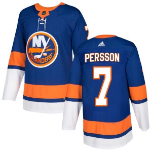 Youth Authentic New York Islanders Stefan Persson Royal Home Official Adidas Jersey