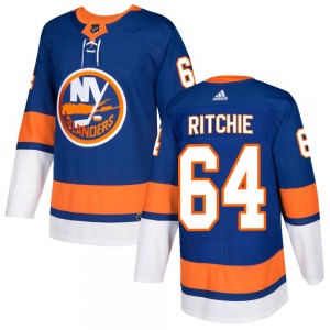 Youth Authentic New York Islanders Calum Ritchie Royal Home Official Adidas Jersey