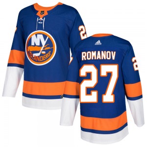 Youth Authentic New York Islanders Alexander Romanov Royal Home Official Adidas Jersey