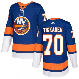 Youth Authentic New York Islanders Henrik Tikkanen Royal Home Official Adidas Jersey