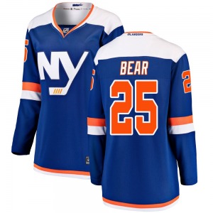 Women's Breakaway New York Islanders Ethan Bear Blue Alternate Official Fanatics Branded Jersey