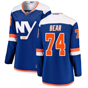 Women's Breakaway New York Islanders Ethan Bear Blue Alternate Official Fanatics Branded Jersey