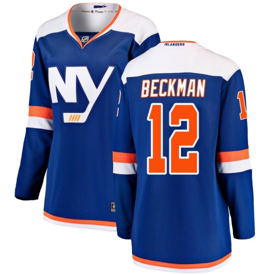 Women's Breakaway New York Islanders Adam Beckman Blue Alternate Official Fanatics Branded Jersey
