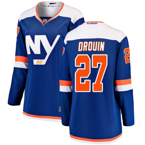 Women's Breakaway New York Islanders Jonathan Drouin Blue Alternate Official Fanatics Branded Jersey