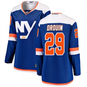 Women's Breakaway New York Islanders Jonathan Drouin Blue Alternate Official Fanatics Branded Jersey