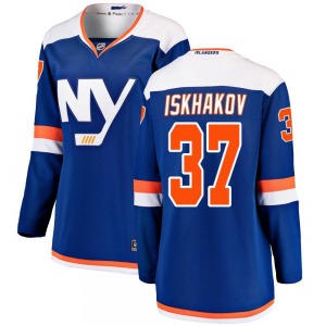 Women's Breakaway New York Islanders Ruslan Iskhakov Blue Alternate Official Fanatics Branded Jersey