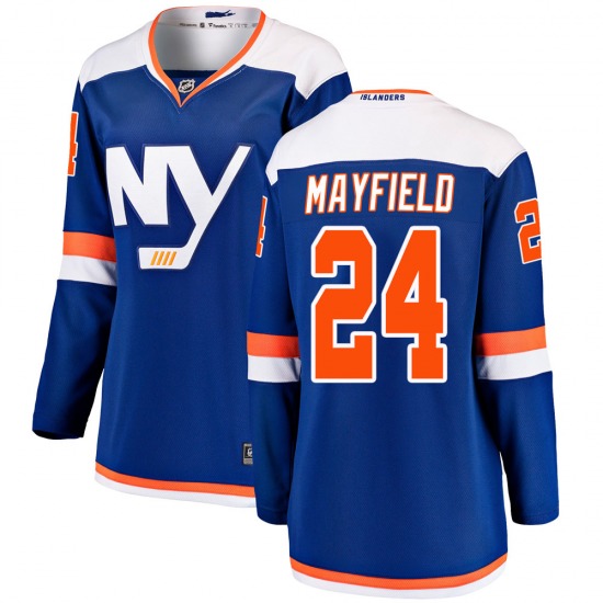 Women's Breakaway New York Islanders Scott Mayfield Blue Alternate Official Fanatics Branded Jersey