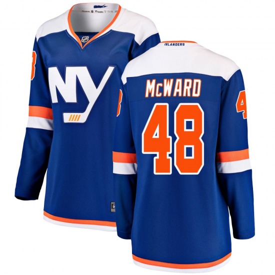 Women's Breakaway New York Islanders Cole McWard Blue Alternate Official Fanatics Branded Jersey