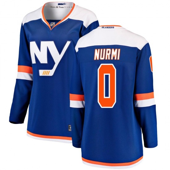 Women's Breakaway New York Islanders Jesse Nurmi Blue Alternate Official Fanatics Branded Jersey