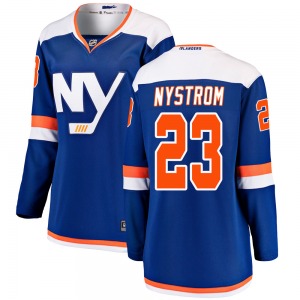 Women's Breakaway New York Islanders Bob Nystrom Blue Alternate Official Fanatics Branded Jersey