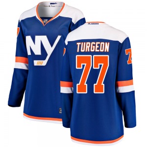Women's Breakaway New York Islanders Pierre Turgeon Blue Alternate Official Fanatics Branded Jersey