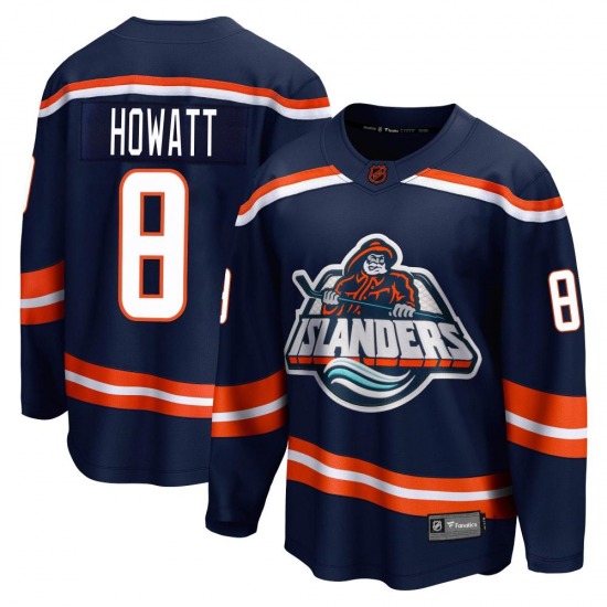 Youth Breakaway New York Islanders Garry Howatt Navy Special Edition 2.0 Official Fanatics Branded Jersey
