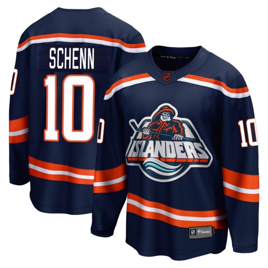 Youth Breakaway New York Islanders Brayden Schenn Navy Special Edition 2.0 Official Fanatics Branded Jersey