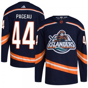 Youth Authentic New York Islanders Jean-Gabriel Pageau Navy Reverse Retro 2.0 Official Adidas Jersey