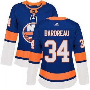 Women's Authentic New York Islanders Cole Bardreau Royal Home Official Adidas Jersey