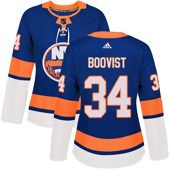 Women's Authentic New York Islanders Adam Boqvist Royal Home Official Adidas Jersey