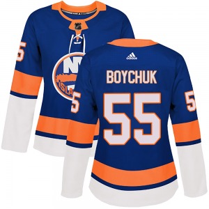 Women's Authentic New York Islanders Johnny Boychuk Royal Home Official Adidas Jersey