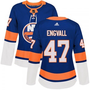 Women's Authentic New York Islanders Pierre Engvall Royal Home Official Adidas Jersey