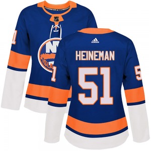 Women's Authentic New York Islanders Emil Heineman Royal Home Official Adidas Jersey