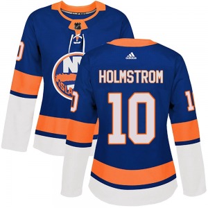 Women's Authentic New York Islanders Simon Holmstrom Royal Home Official Adidas Jersey