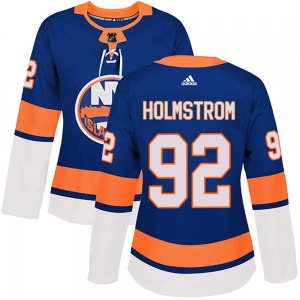 Women's Authentic New York Islanders Simon Holmstrom Royal Home Official Adidas Jersey