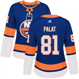 Women's Authentic New York Islanders Ondrej Palat Royal Home Official Adidas Jersey