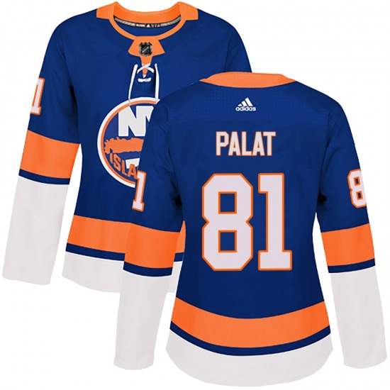 Women's Authentic New York Islanders Ondrej Palat Royal Home Official Adidas Jersey