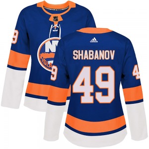 Women's Authentic New York Islanders Maxim Shabanov Royal Home Official Adidas Jersey