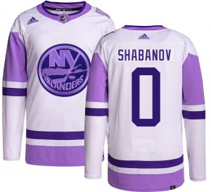 Youth Authentic New York Islanders Maxim Shabanov Hockey Fights Cancer Official Adidas Jersey