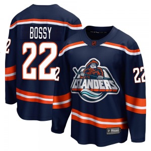 Adult Breakaway New York Islanders Mike Bossy Navy Special Edition 2.0 Official Fanatics Branded Jersey
