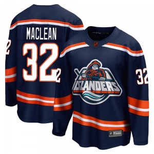 Adult Breakaway New York Islanders Kyle Maclean Navy Kyle MacLean Special Edition 2.0 Official Fanatics Branded Jersey