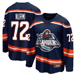 Adult Breakaway New York Islanders Jesse Nurmi Navy Special Edition 2.0 Official Fanatics Branded Jersey