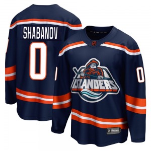 Adult Breakaway New York Islanders Maxim Shabanov Navy Special Edition 2.0 Official Fanatics Branded Jersey