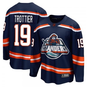 Adult Breakaway New York Islanders Bryan Trottier Navy Special Edition 2.0 Official Fanatics Branded Jersey