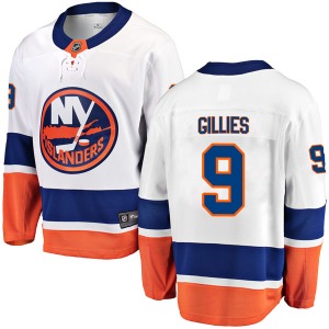 Youth Breakaway New York Islanders Clark Gillies White Away Official Fanatics Branded Jersey