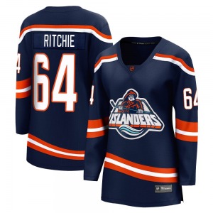 Women's Breakaway New York Islanders Calum Ritchie Navy Special Edition 2.0 Official Fanatics Branded Jersey